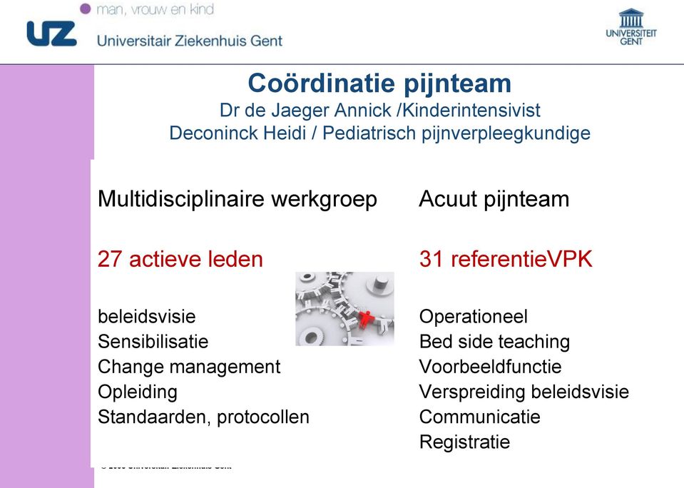 referentievpk beleidsvisie Sensibilisatie Change management Opleiding Standaarden,