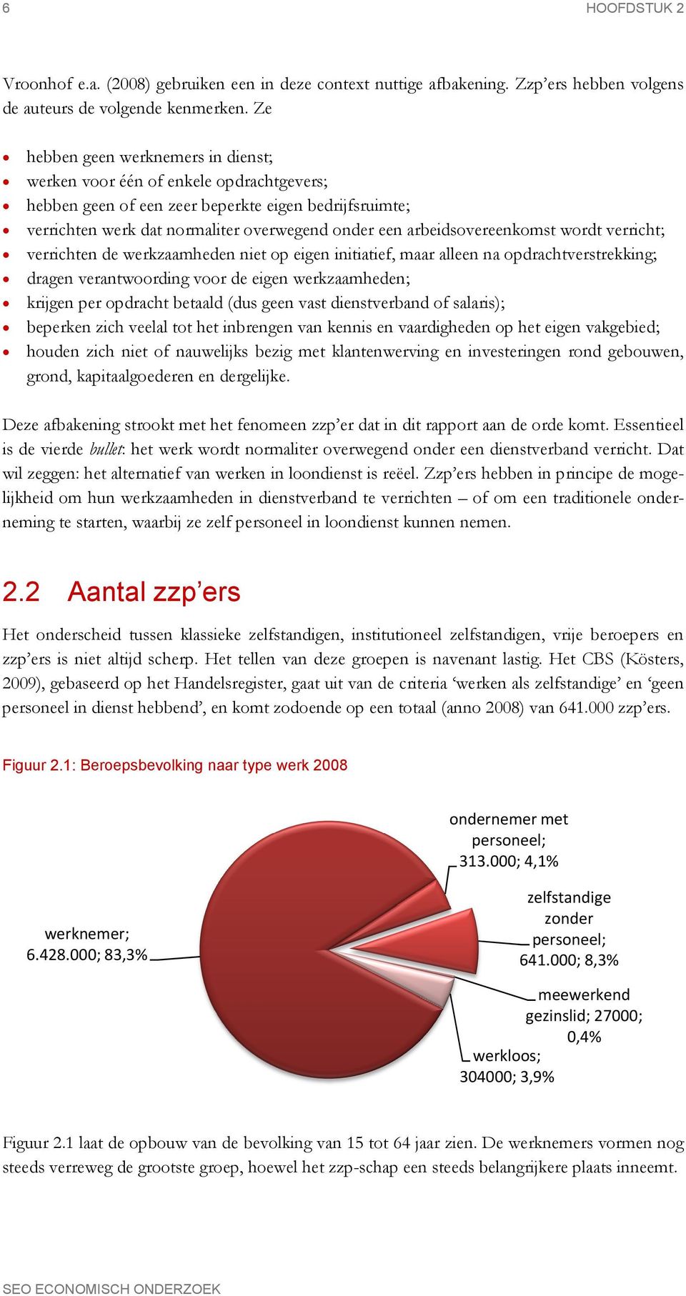 arbeidsovereenkomst wordt verricht; verrichten de werkzaamheden niet op eigen initiatief, maar alleen na opdrachtverstrekking; dragen verantwoording voor de eigen werkzaamheden; krijgen per opdracht