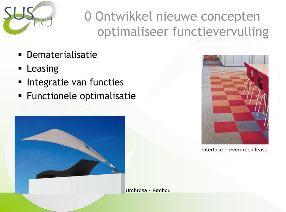 Ontwikkel nieuwe concepten optimaliseer