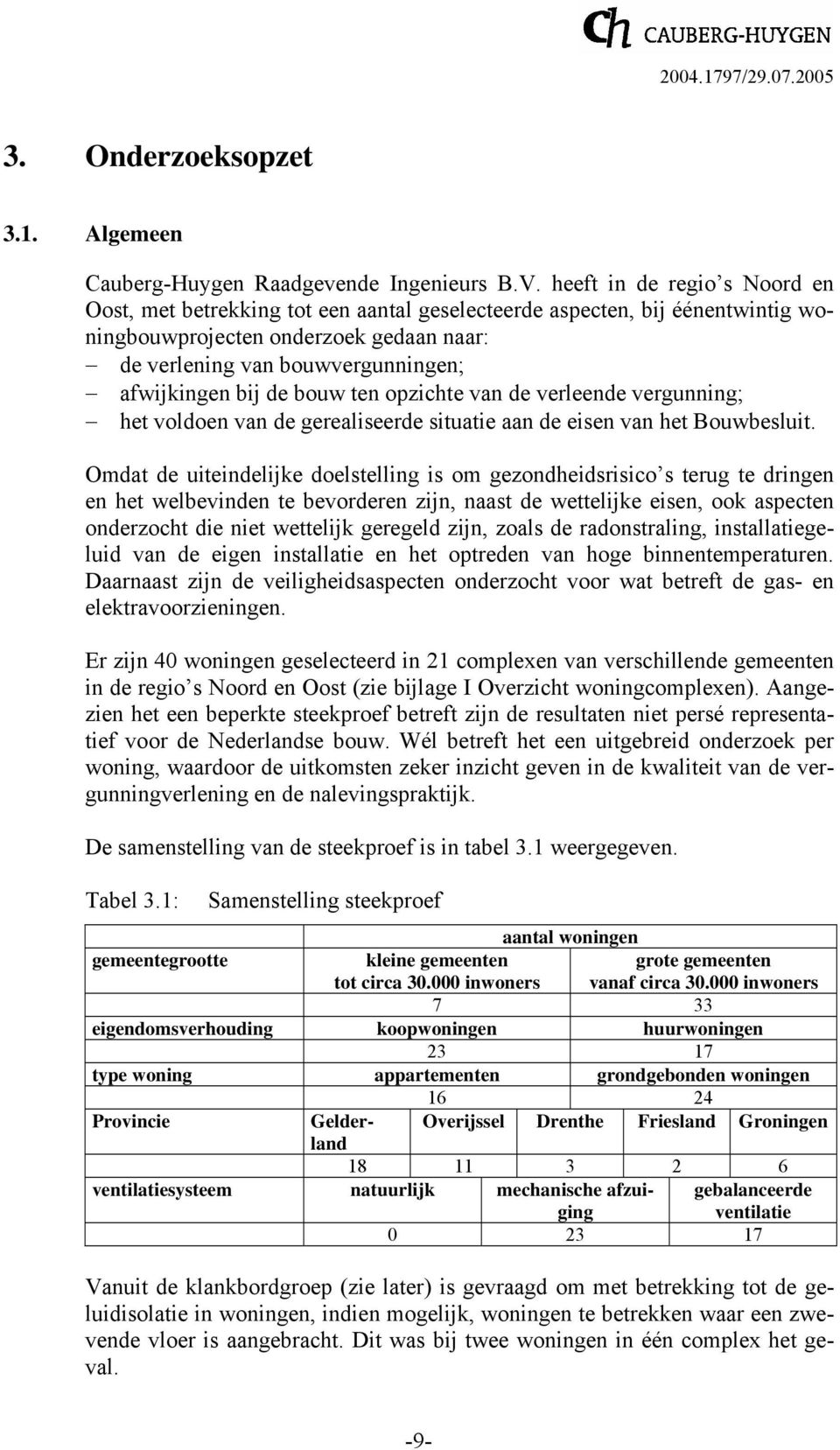 de bouw ten opzichte van de verleende vergunning; het voldoen van de gerealiseerde situatie aan de eisen van het Bouwbesluit.