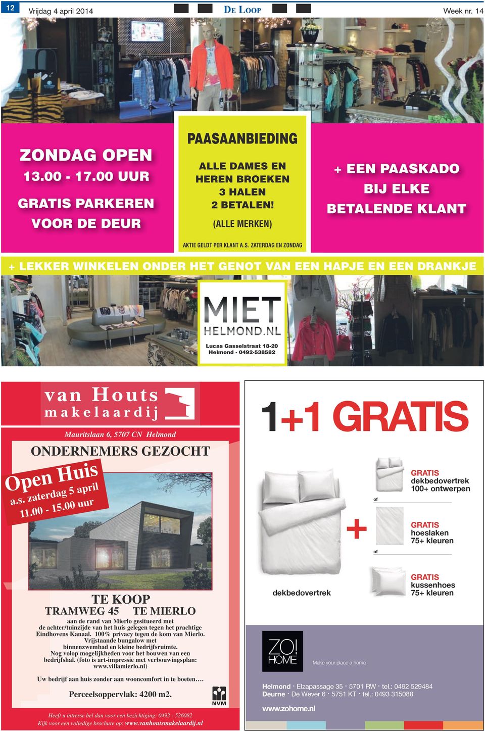 s. zaterdag 5 april 11.00-15.