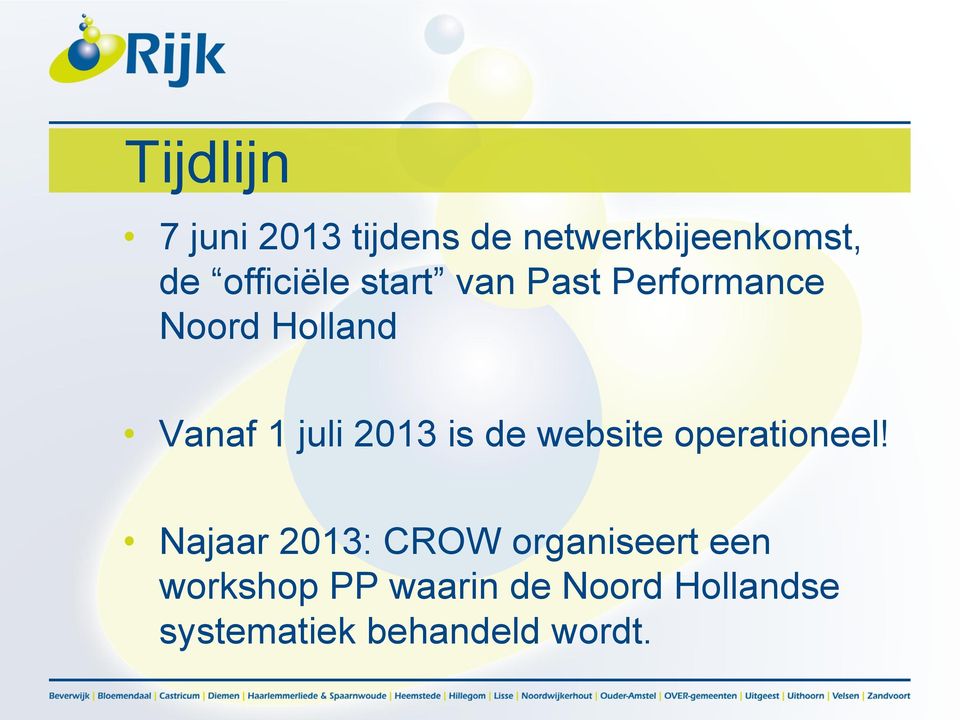 juli 2013 is de website operationeel!