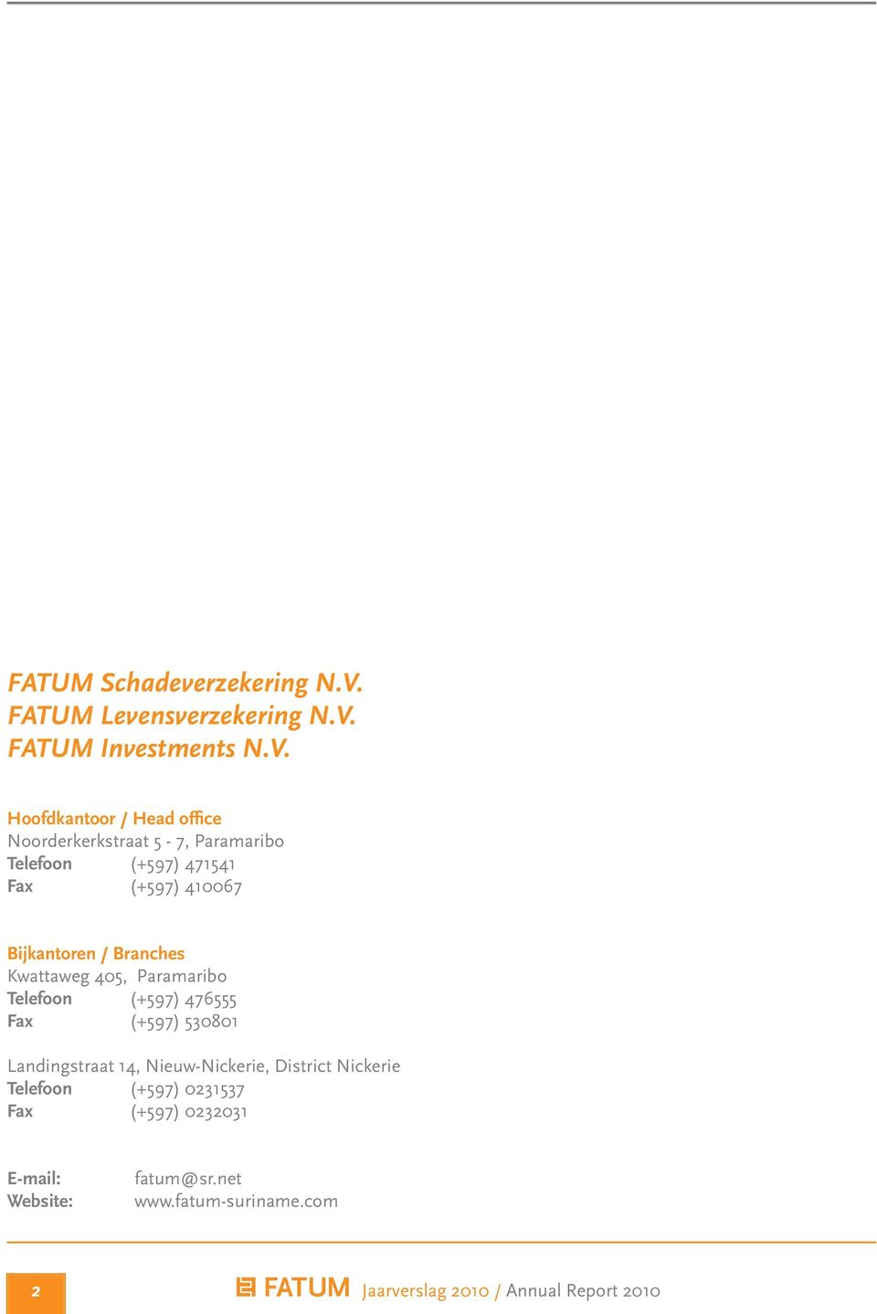 FATUM Investments N.V.