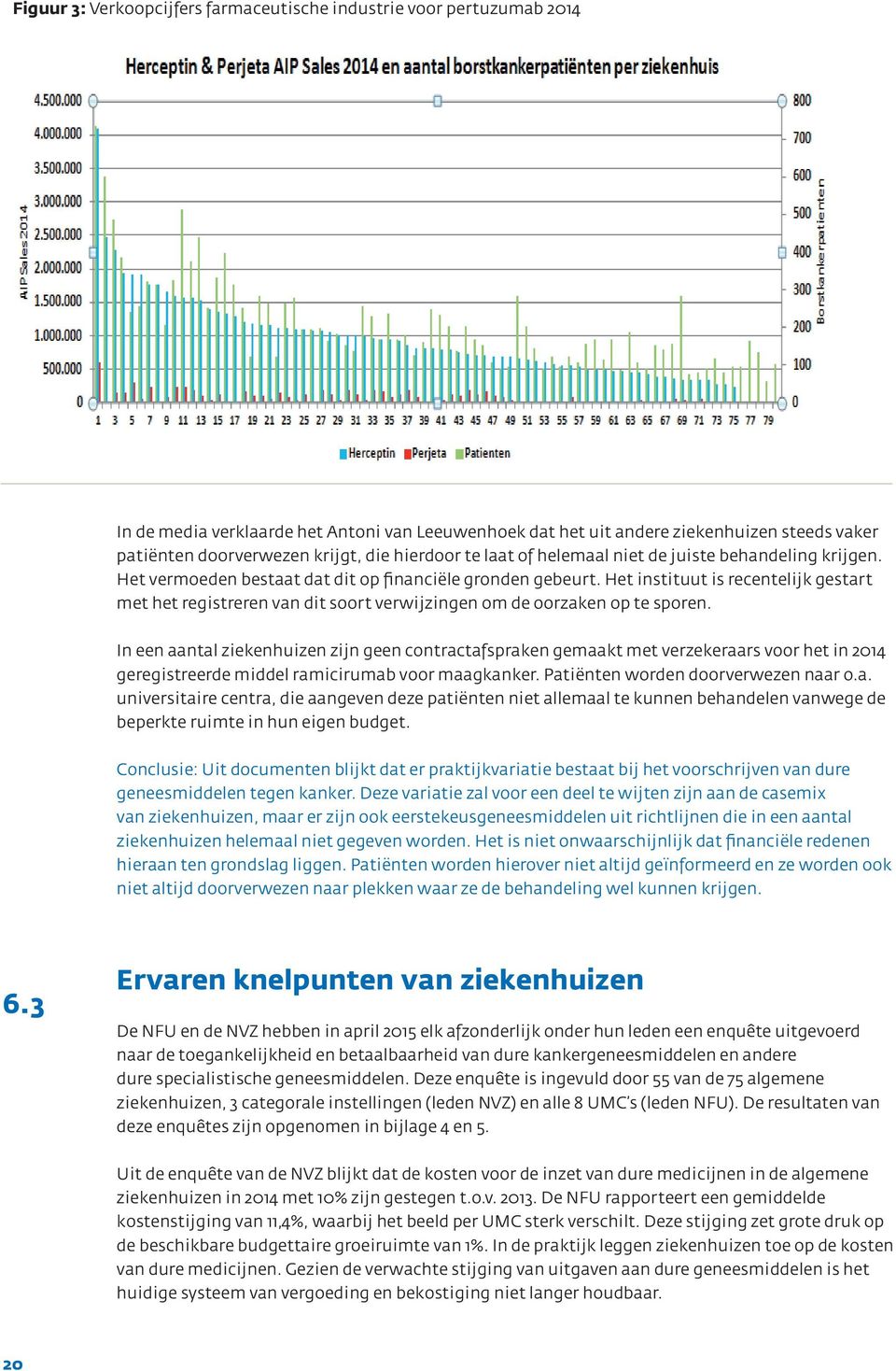 Het instituut is recentelijk gestart met het registreren van dit soort verwijzingen om de oorzaken op te sporen.