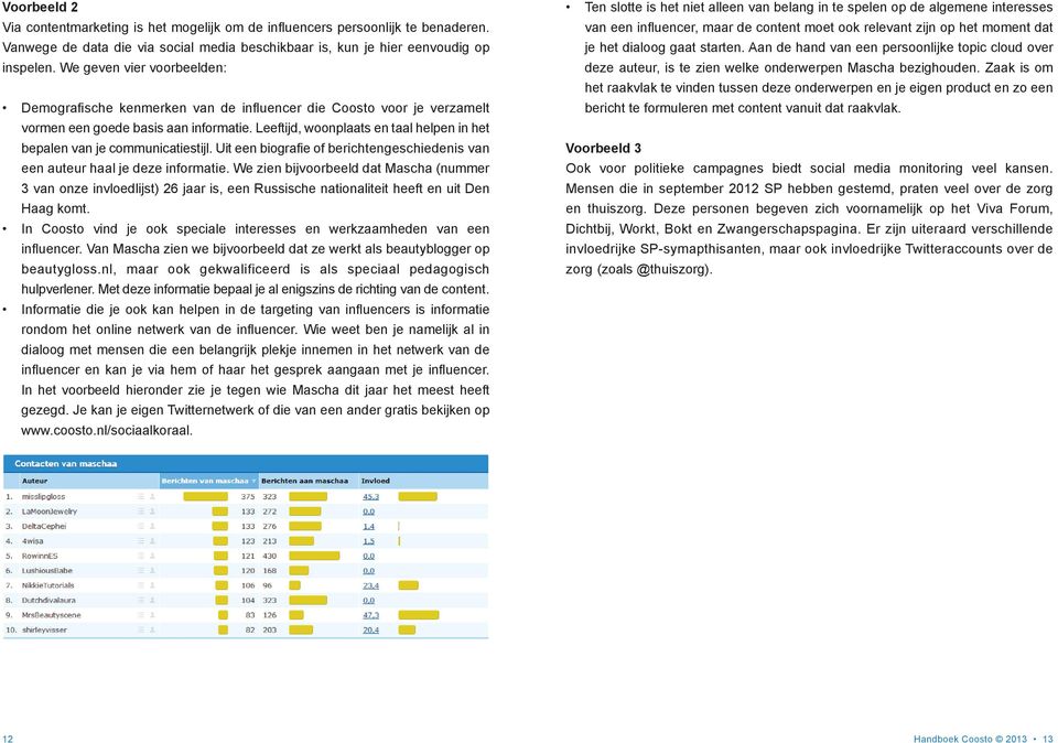 Leeftijd, woonplaats en taal helpen in het bepalen van je communicatiestijl. Uit een biografie of berichtengeschiedenis van een auteur haal je deze informatie.