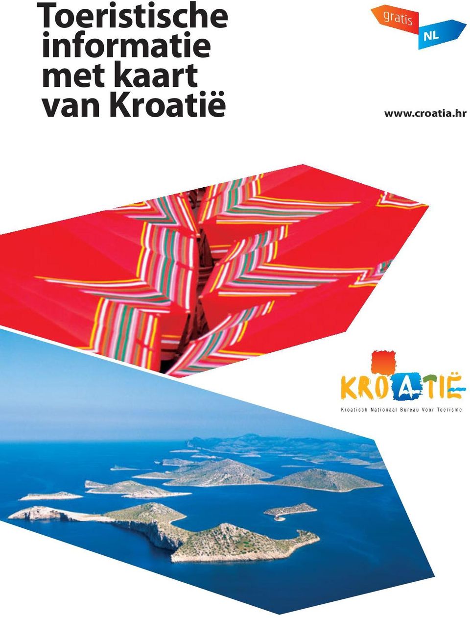 kaart van Kroatië