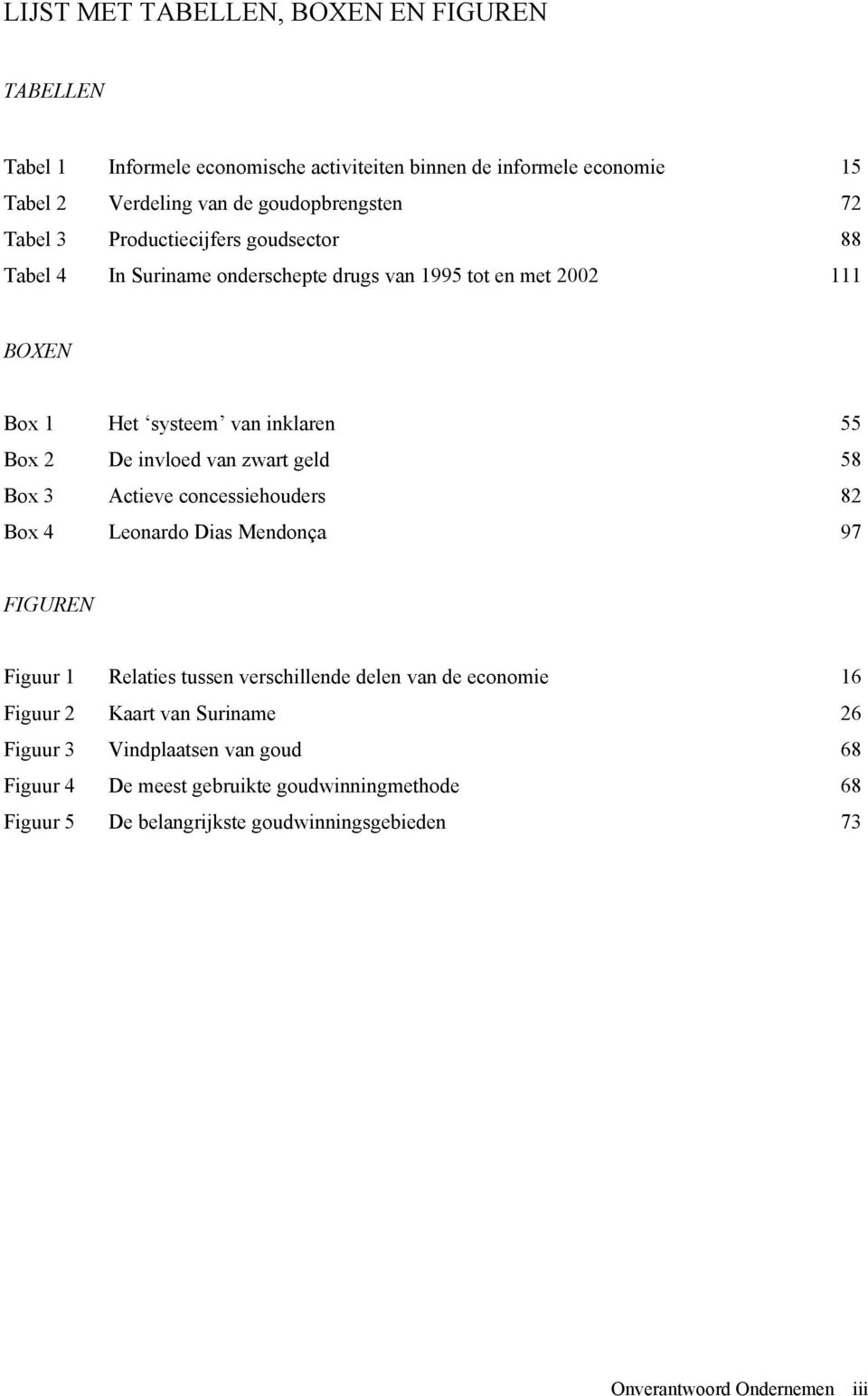 zwart geld 55 58 Box 3 Actieve concessiehouders 82 Box 4 Leonardo Dias Mendonça 97 FIGUREN Figuur 1 Figuur 2 Figuur 3 Figuur 4 Figuur 5 Relaties tussen verschillende