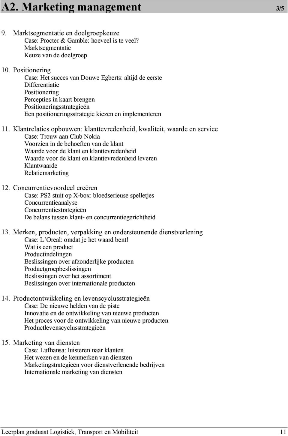 implementeren 11.