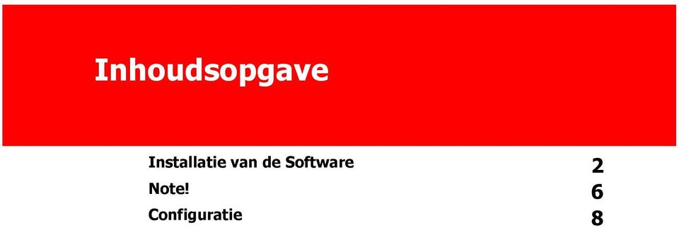 de Software Note!