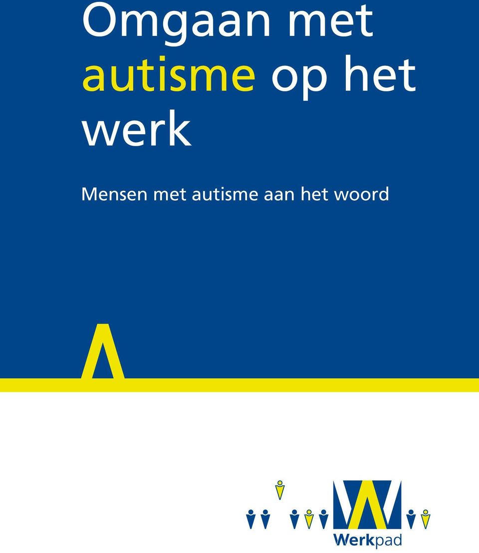 ik autisme heb autisme op het