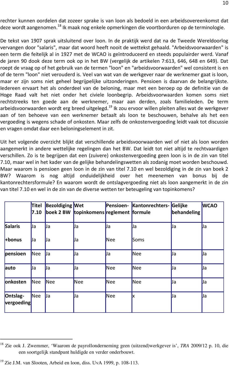 "Arbeidsvoorwaarden" is een term die feitelijk al in 1927 met de WCAO is geïntroduceerd en steeds populairder werd.