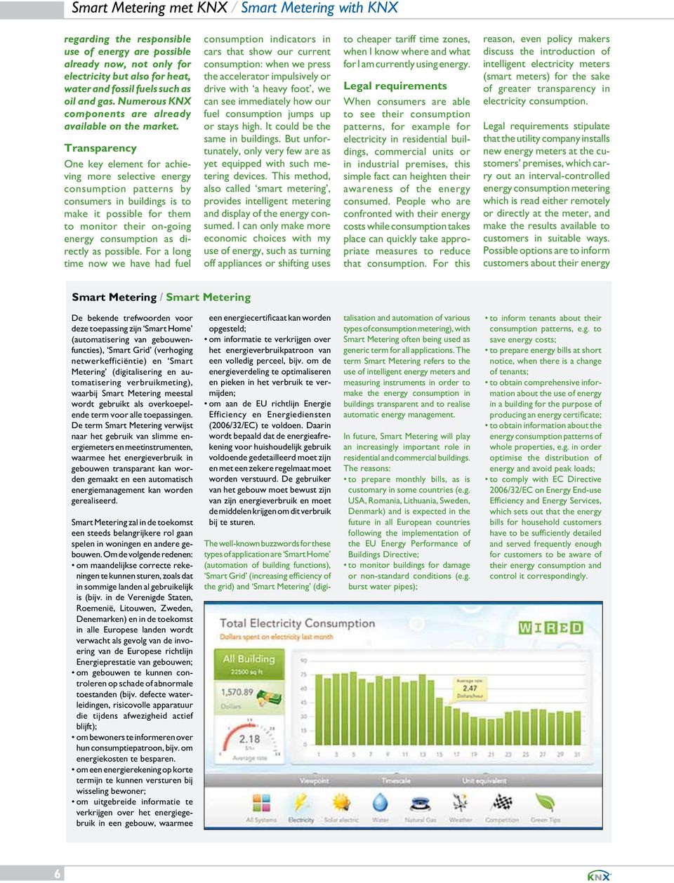 Transparency One key element for achieving more selective energy consumption patterns by consumers in buildings is to make it possible for them to monitor their on-going energy consumption as