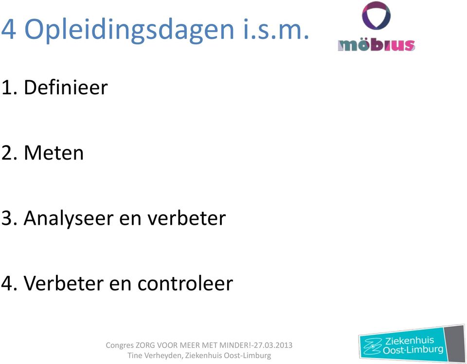 Analyseer en verbeter 4.