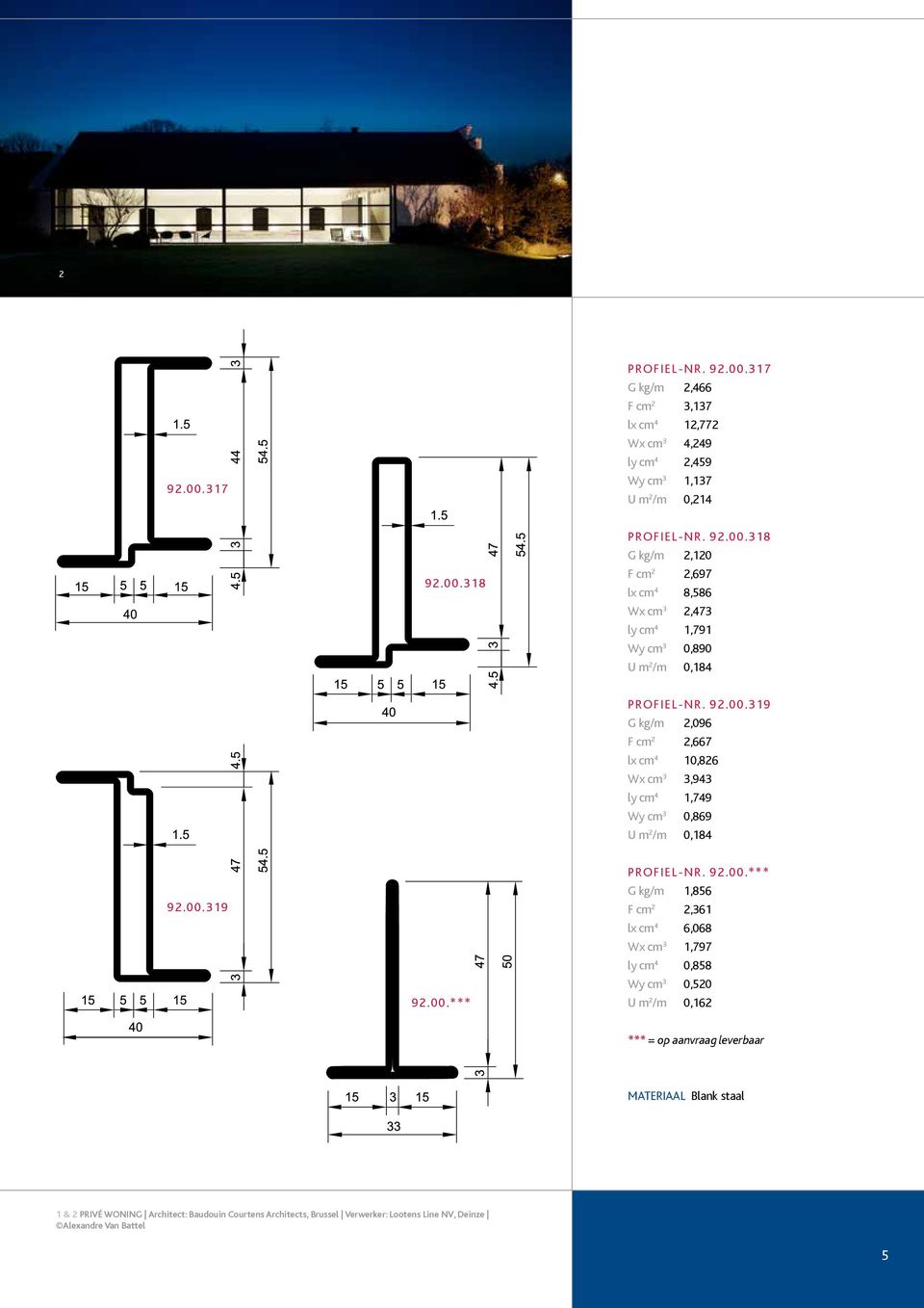 39 G kg/m 2,096 F cm 2 2,667 lx cm 4 0,826 Wx cm 3 3,943 ly cm 4,749 Wy cm 3 0,869 U m 2 /m 0,84 39 *** PROFIEL-NR.