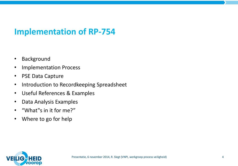 Examples Data Analysis Examples What s in it for me?