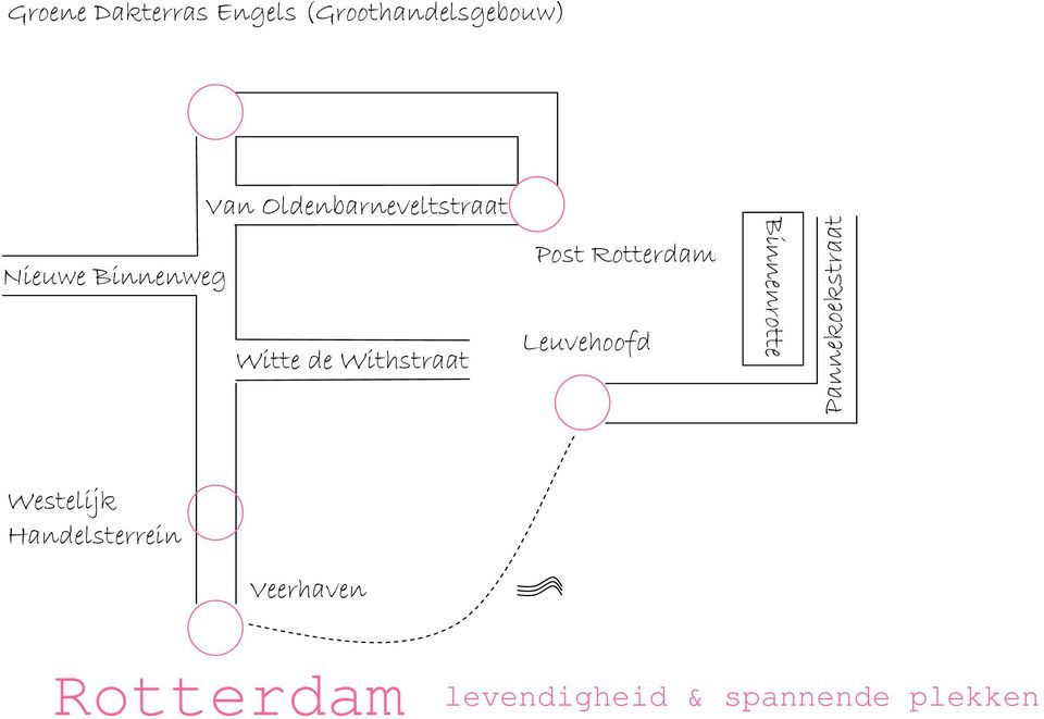 Rotterdam Leuvehoofd Binnenrotte Pannekoekstraat Westelijk