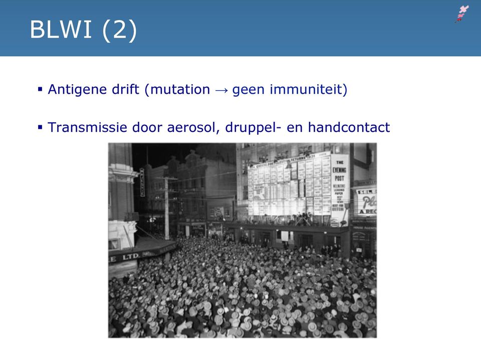 immuniteit) Transmissie