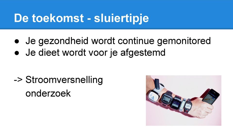 gemonitored Je dieet wordt voor