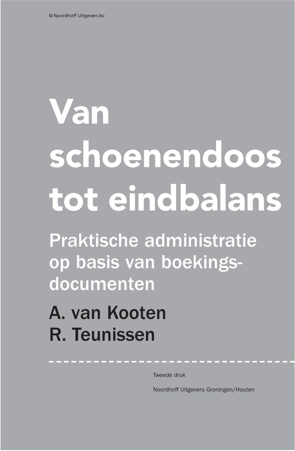 boekingsdocumenten A. van Kooten R.