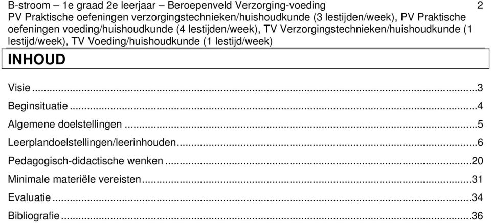 ..5 Leerplandoelstellingen/leerinhouden.