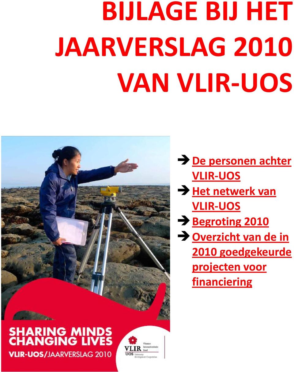 netwerk van VLIR-UOS Begroting 2010