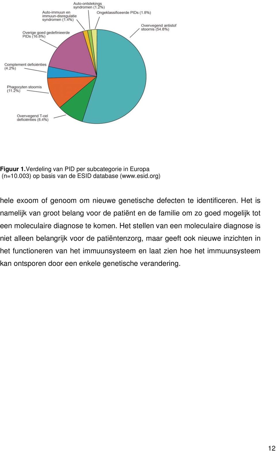 Het is namelijk van groot belang voor de patiënt en de familie om zo goed mogelijk tot een moleculaire diagnose te komen.