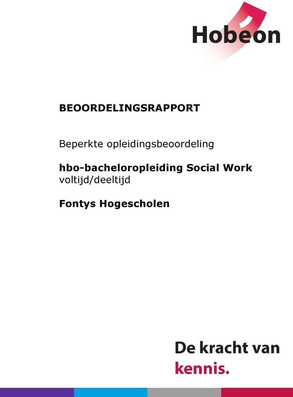 hbo-bacheloropleiding Social