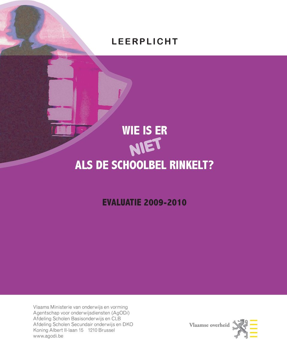 voor onderwijsdiensten (AgODi) Afdeling Scholen Basisonderwijs en CLB