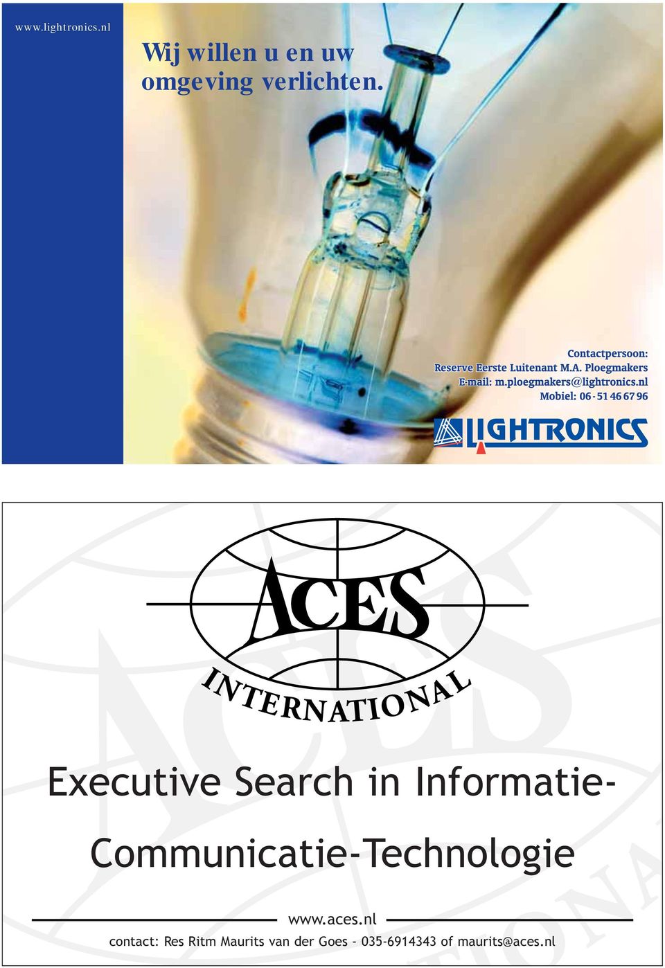 Executive Search in Informatie-