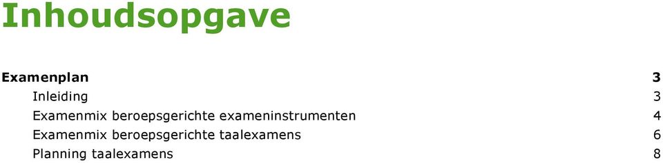 exameninstrumenten 4 Examenmix