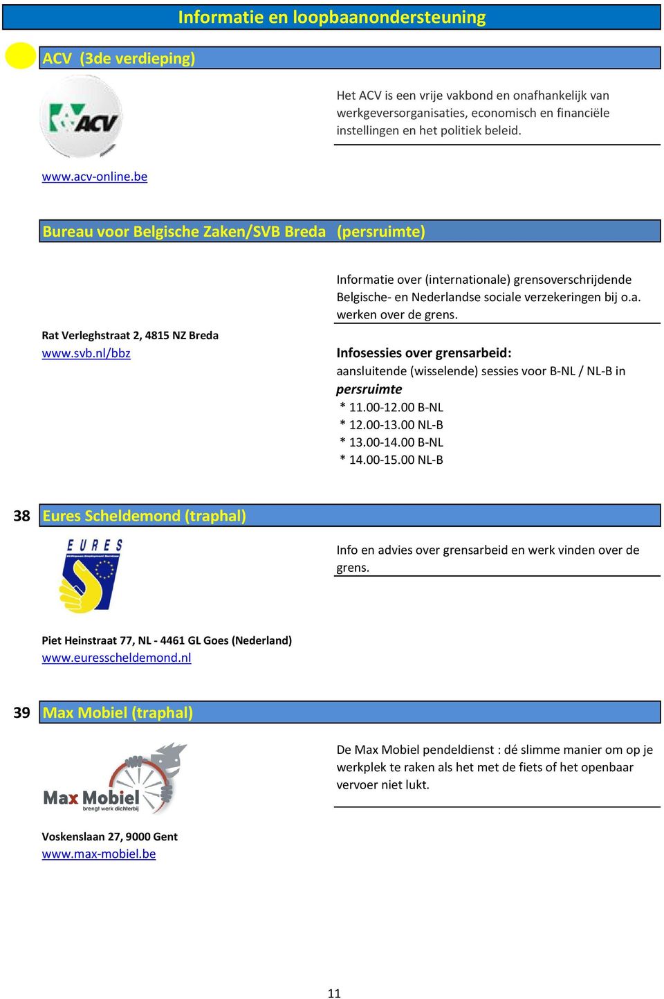 nl/bbz Informatie over (internationale) grensoverschrijdende Belgische- en Nederlandse sociale verzekeringen bij o.a. werken over de grens.