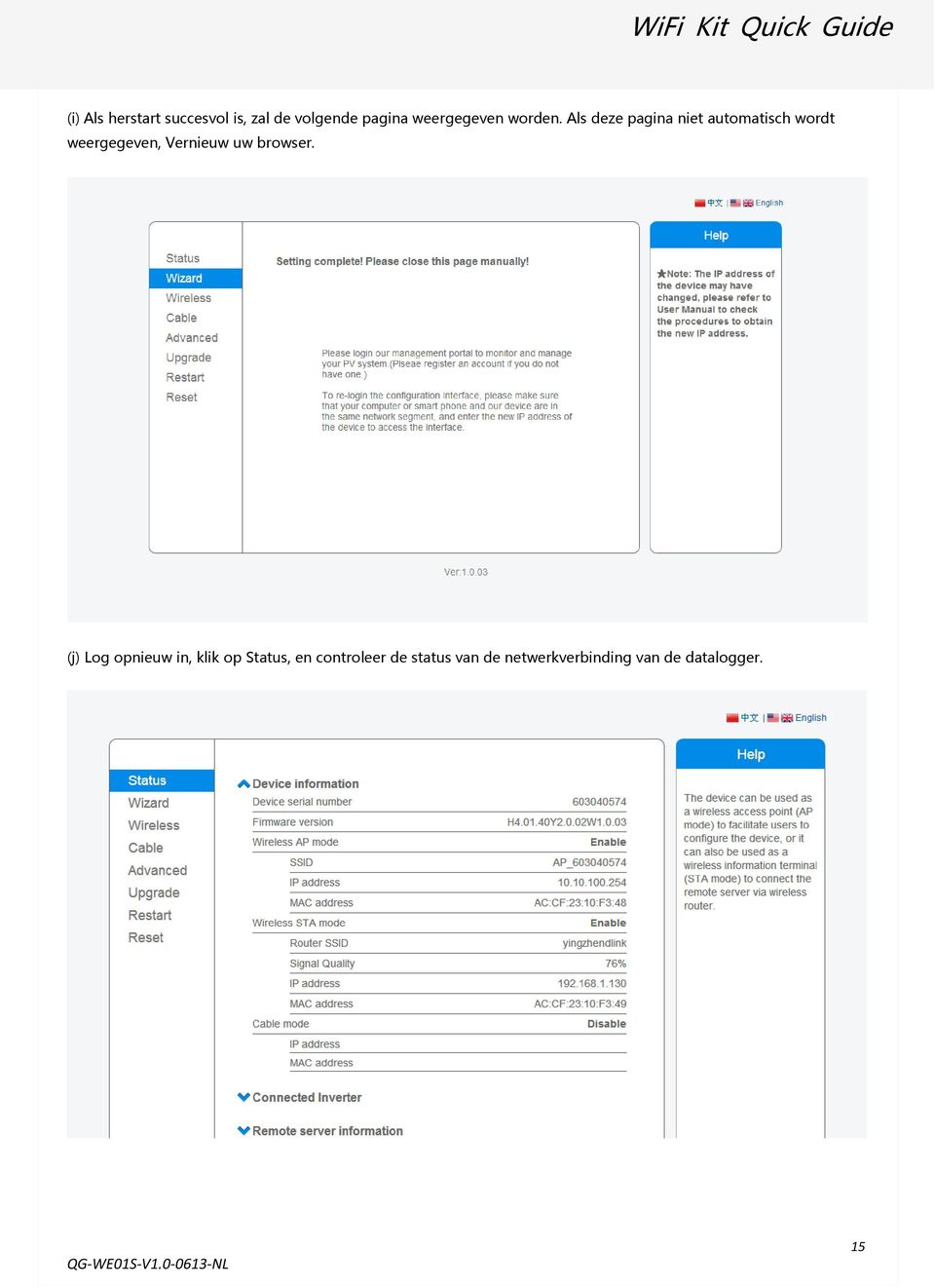 Als deze pagina niet automatisch wordt weergegeven, Vernieuw uw