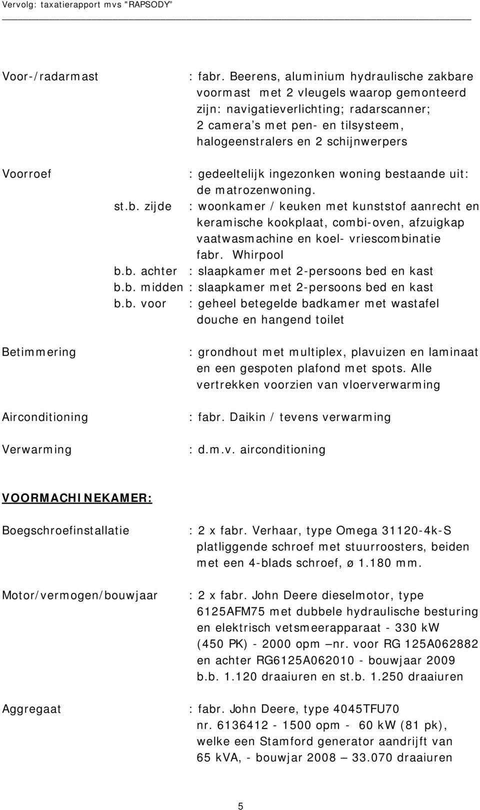 gedeeltelijk ingezonken woning bestaande uit: de matrozenwoning. st.b. zijde : woonkamer / keuken met kunststof aanrecht en keramische kookplaat, combi-oven, afzuigkap vaatwasmachine en koel- vriescombinatie fabr.