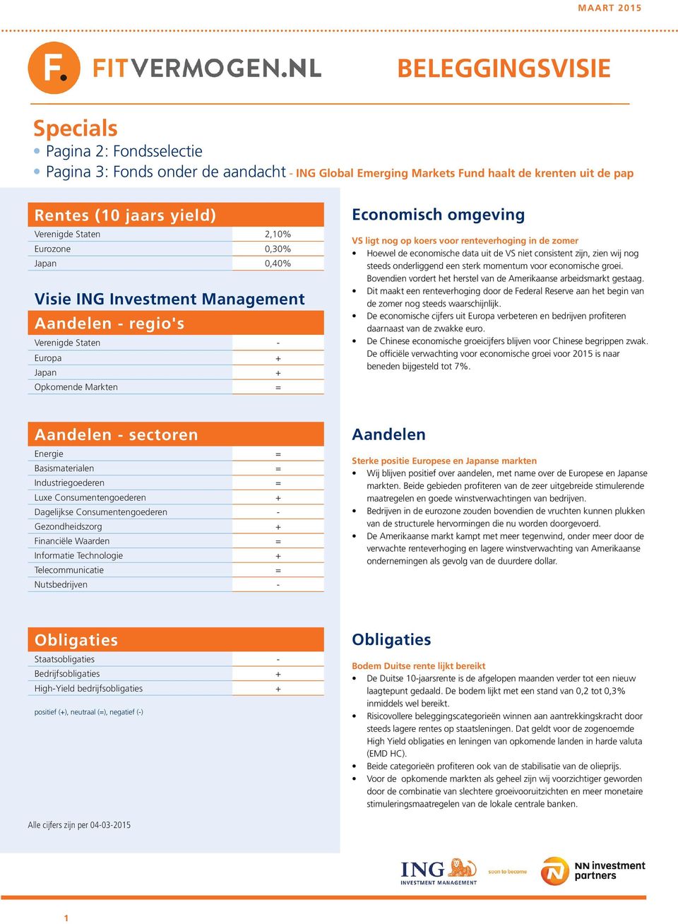 de zomer Hoewel de economische data uit de VS niet consistent zijn, zien wij nog steeds onderliggend een sterk momentum voor economische groei.