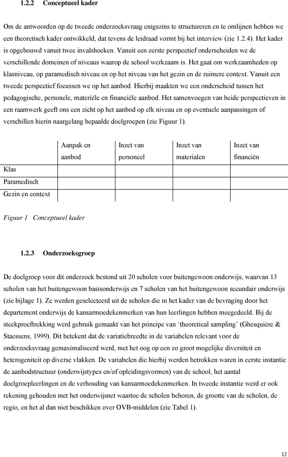 Het gaat om werkzaamheden op klasniveau, op paramedisch niveau en op het niveau van het gezin en de ruimere context. Vanuit een tweede perspectief focussen we op het aanbod.