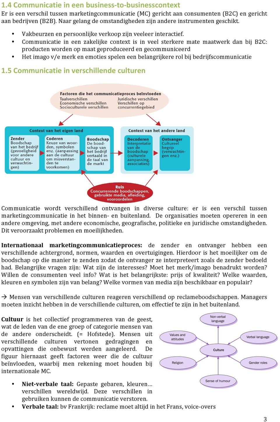 Communicatie in een zakelijke context is in veel sterkere mate maatwerk dan bij B2C: producten worden op maat geproduceerd en gecommuniceerd Het imago v/e merk en emoties spelen een belangrijkere rol