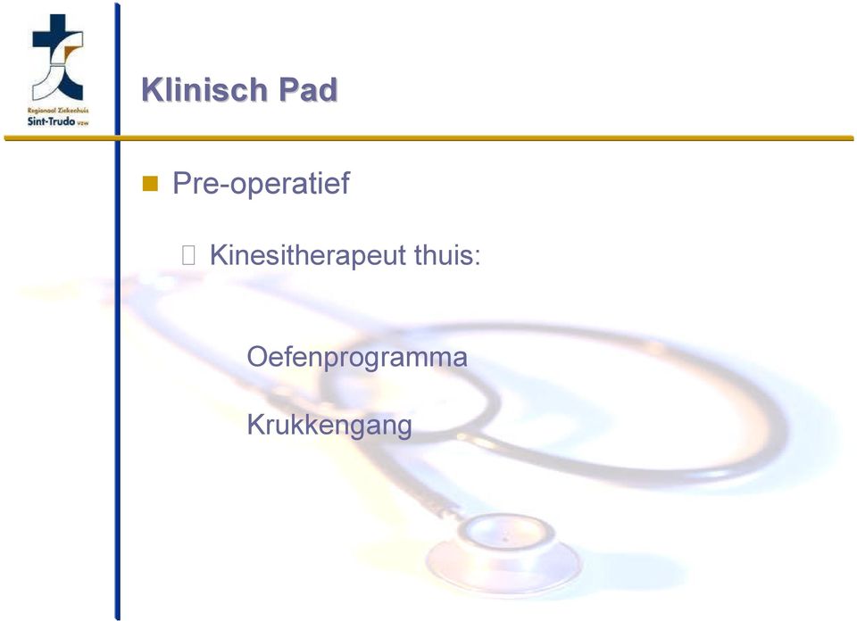 Kinesitherapeut