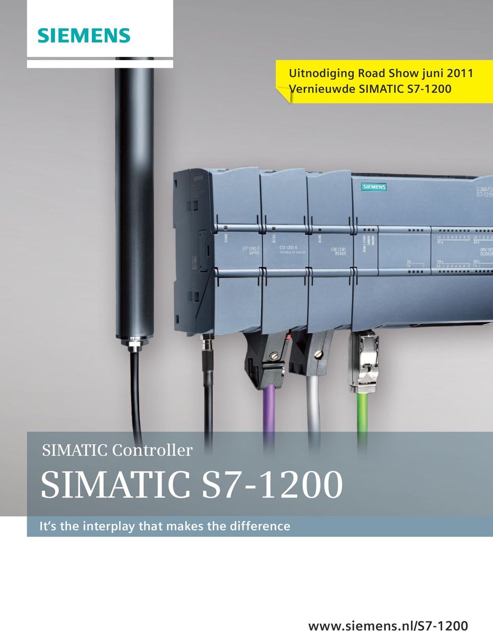 Controller SIMATIC S7-1200 It s the
