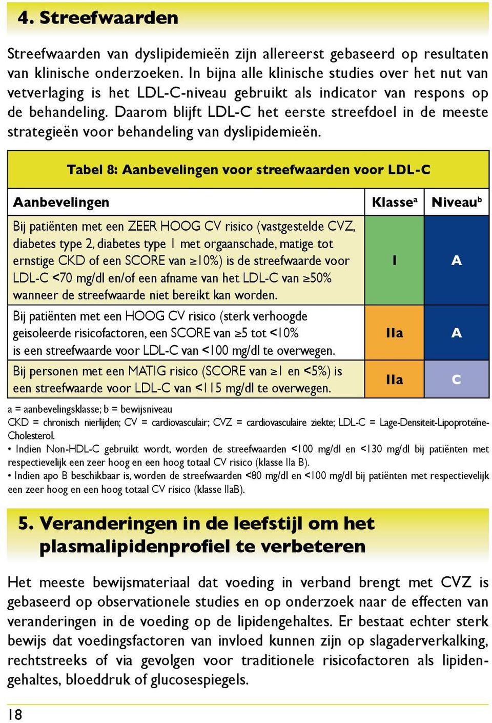 Daarom blijft LDL- het eerste streefdoel in de meeste strategieën voor behandeling van dyslipidemieën.