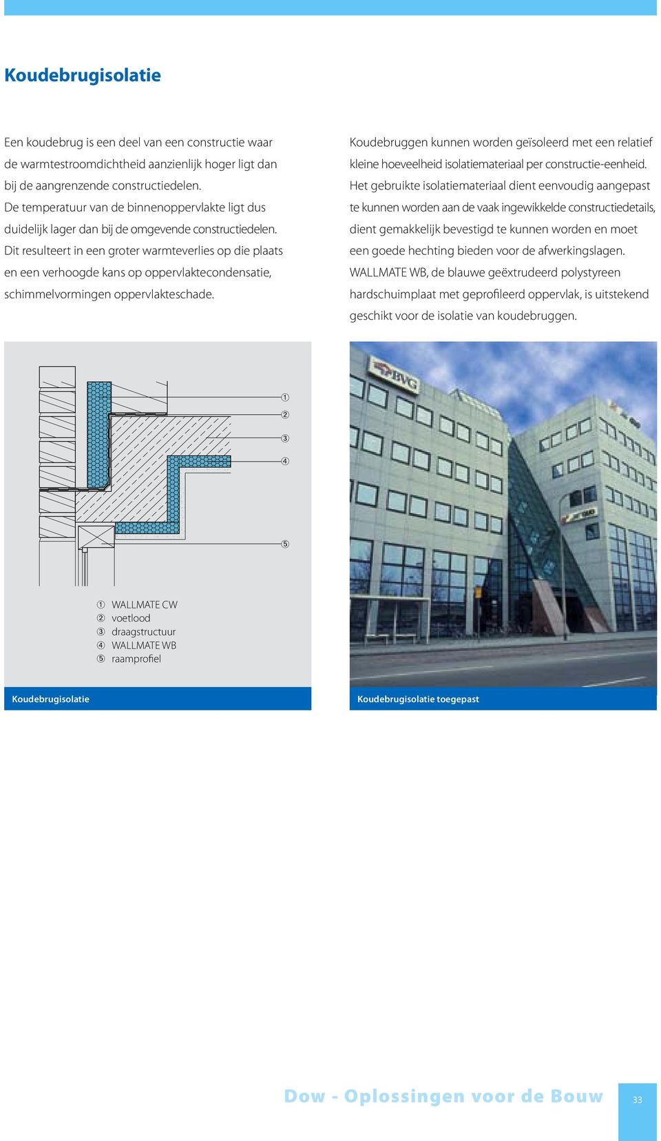 Dit resulteert in een groter warmteverlies op die plaats en een verhoogde kans op oppervlaktecondensatie, schimmelvormingen oppervlakteschade.