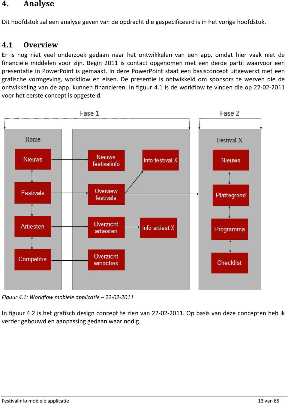 Begin 2011 is contact opgenomen met een derde partij waarvoor een presentatie in PowerPoint is gemaakt.