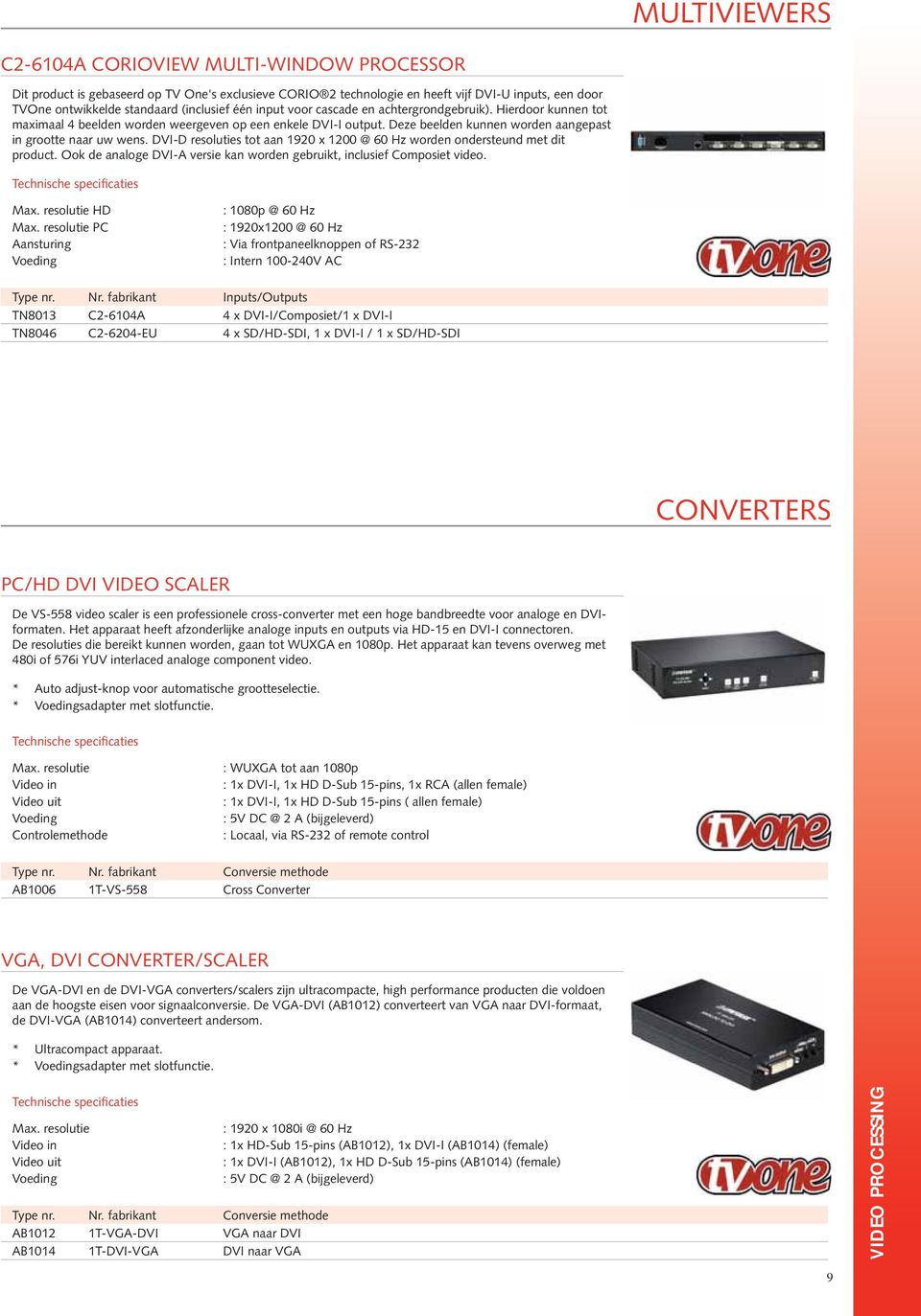 DVI-D resoluties tot aan 1920 x 1200 @ 60 Hz worden ondersteund met dit product. Ook de analoge DVI-A versie kan worden gebruikt, inclusief Composiet video. Max. resolutie HD Max.