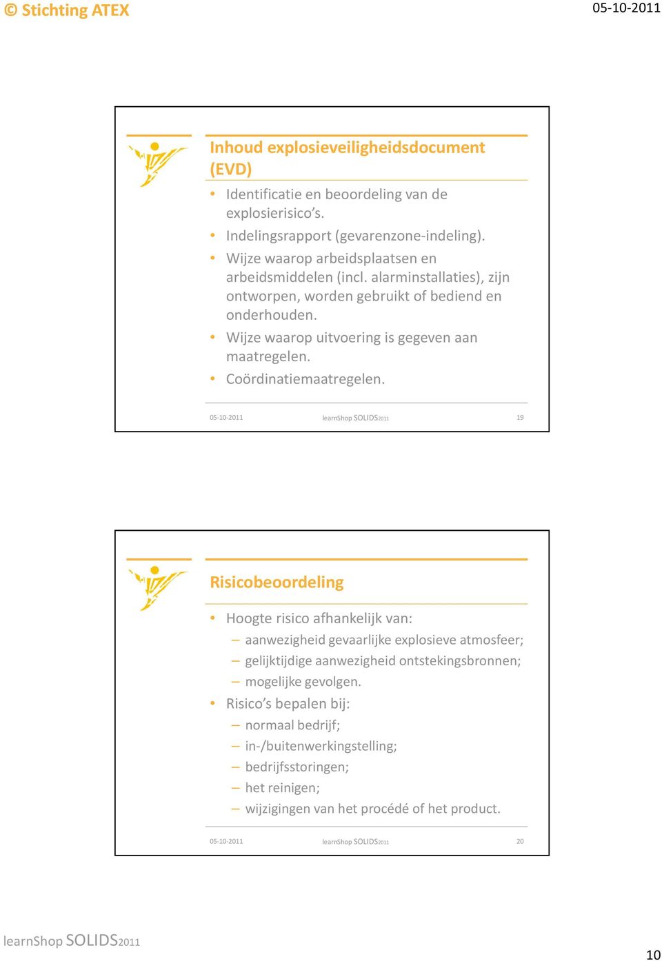 Wijze waarop uitvoering is gegeven aan maatregelen. Coördinatiemaatregelen.