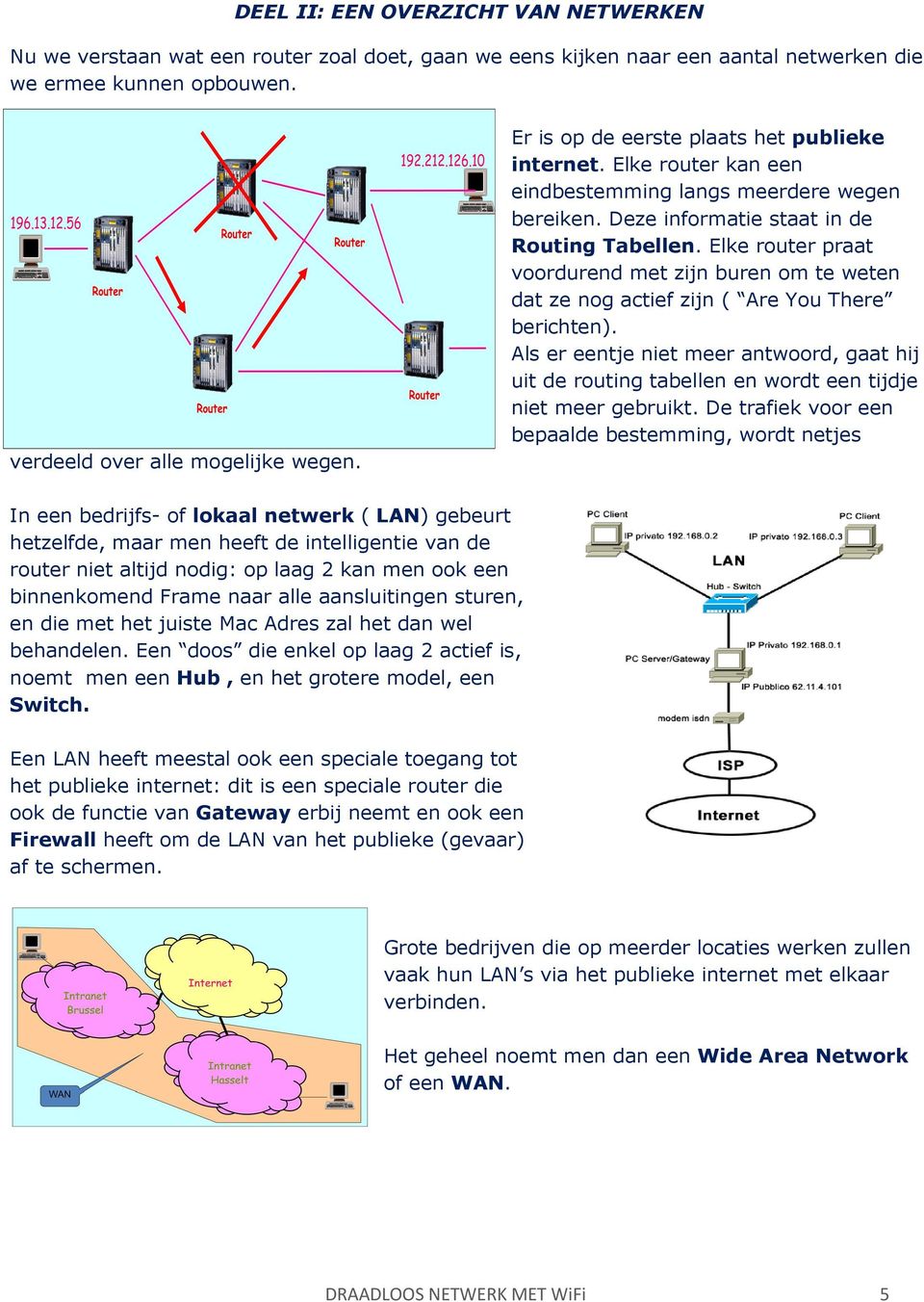 Elke router praat voordurend met zijn buren om te weten dat ze nog actief zijn ( Are You There berichten).