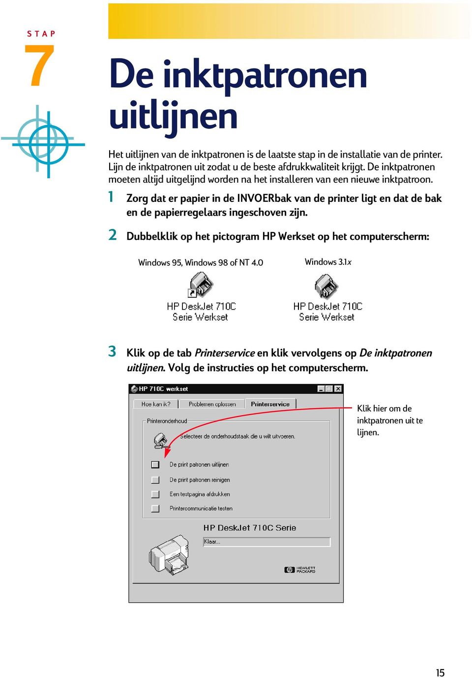 1 Zorg dat er papier in de INVOERbak van de printer ligt en dat de bak en de papierregelaars ingeschoven zijn.