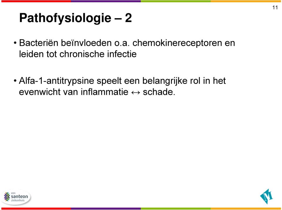 infectie Alfa-1-antitrypsine speelt een