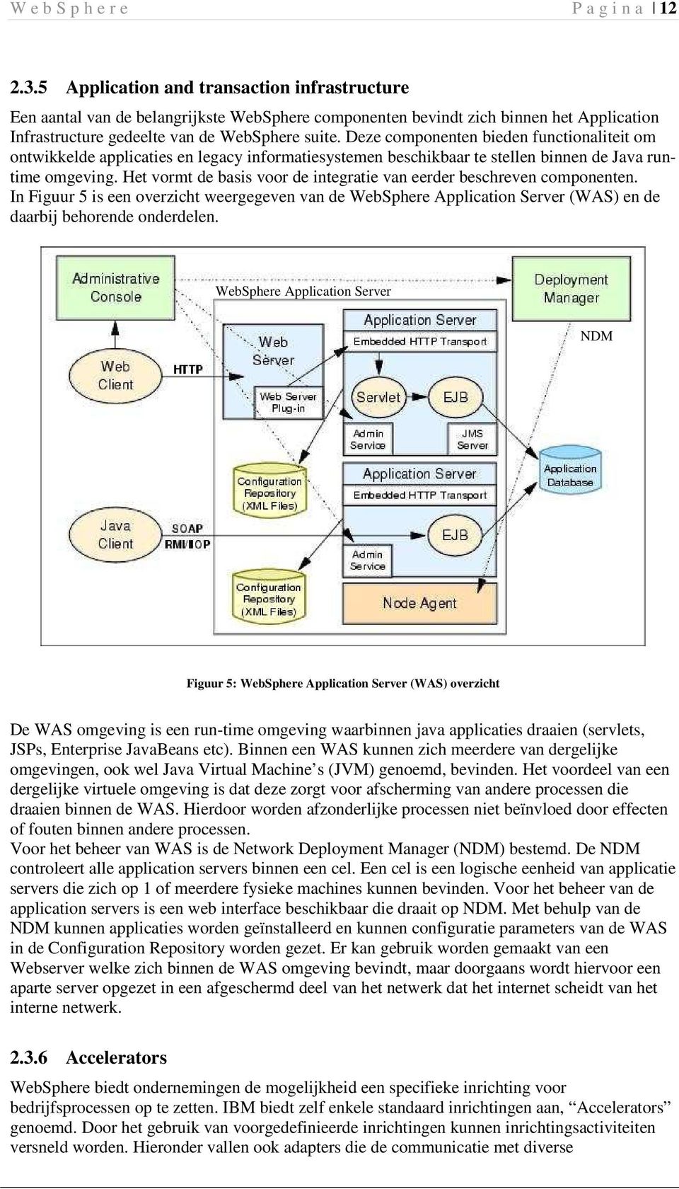 Deze componenten bieden functionaliteit om ontwikkelde applicaties en legacy informatiesystemen beschikbaar te stellen binnen de Java runtime omgeving.