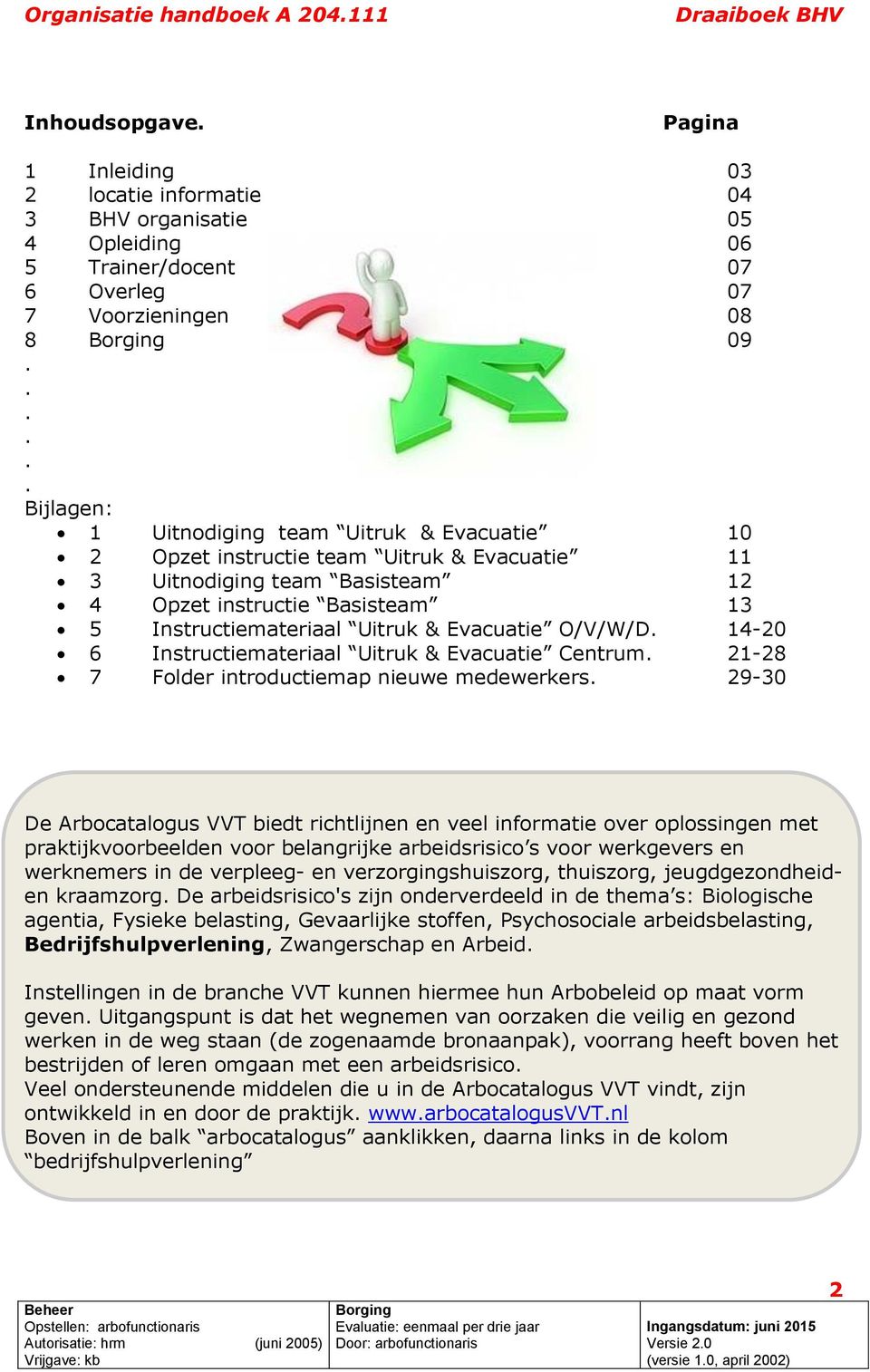 ..... Bijlagen: 1 Uitnodiging team Uitruk & Evacuatie 10 2 Opzet instructie team Uitruk & Evacuatie 11 3 Uitnodiging team Basisteam 12 4 Opzet instructie Basisteam 13 5 Instructiemateriaal Uitruk &