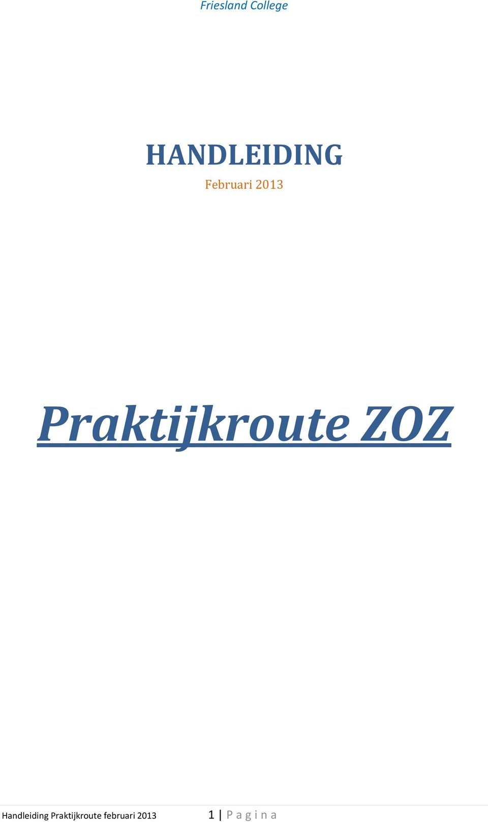 Praktijkroute