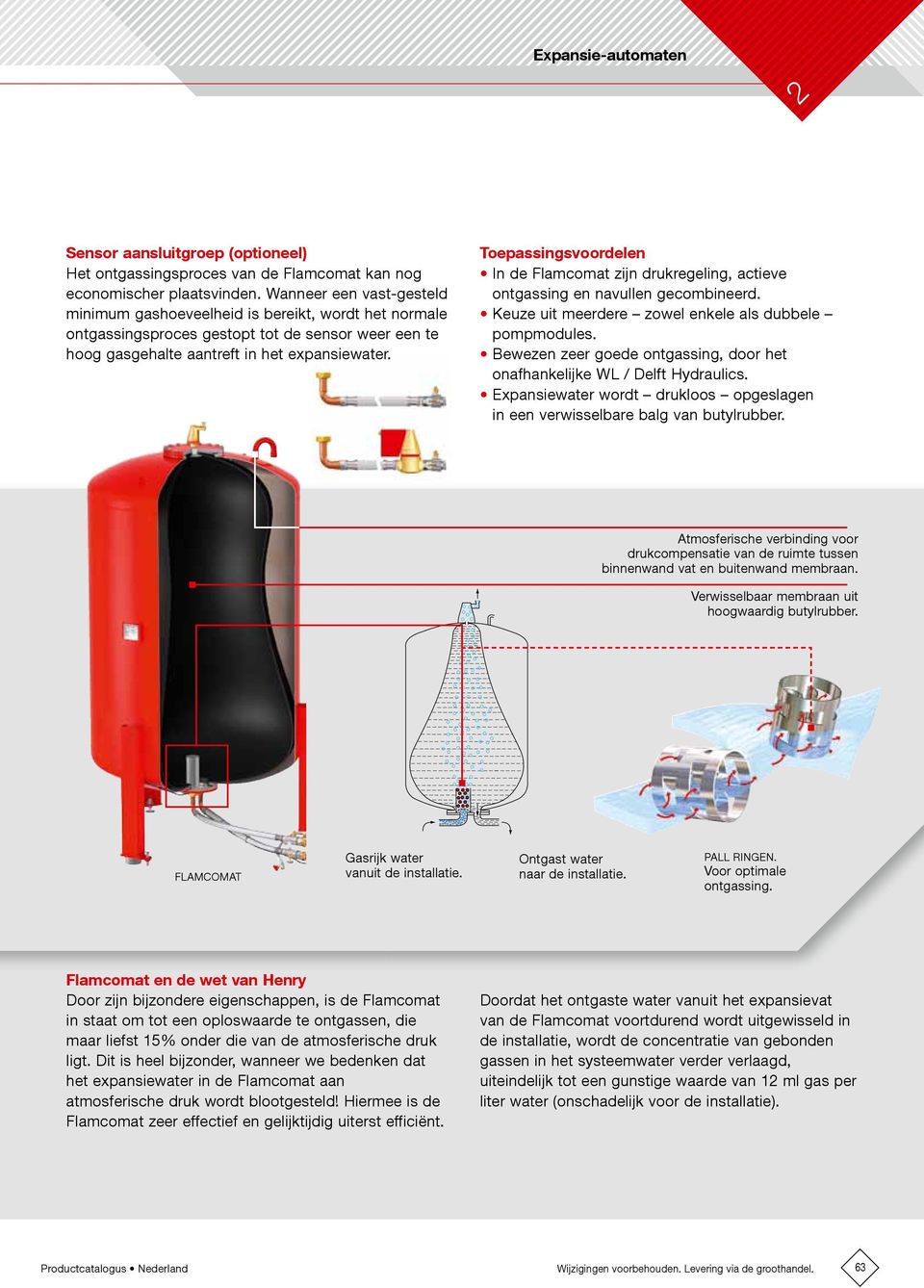 Toepassingsvoordelen In de Flamcomat zijn drukregeling, actieve ontgassing en navullen gecombineerd. Keuze uit meerdere zowel enkele als dubbele pompmodules.